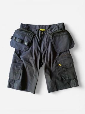 NWT Blaklader dark navy ripstop work shorts with utility pockets men’s size 32”